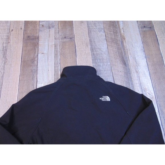 The North Face Women M Black Soft Shell Apex Jacket Full Zip Outdoor *read* - Picture 7 of 9